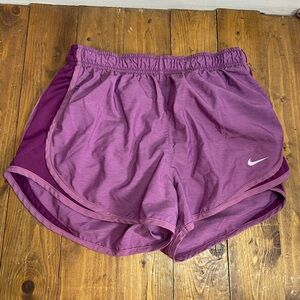 Nike Dri fit size medium purple athletic shorts